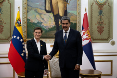 10. januar 2025. Predsednica Narodne skupštine i novoimenovani predsednik Venecuele